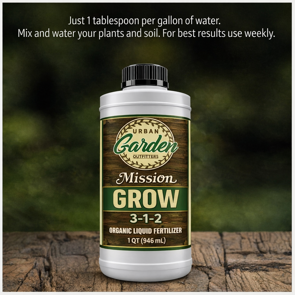 organic liquid fertilizer for plants GROW-3-1-2 Organic Liquid Fertilizer