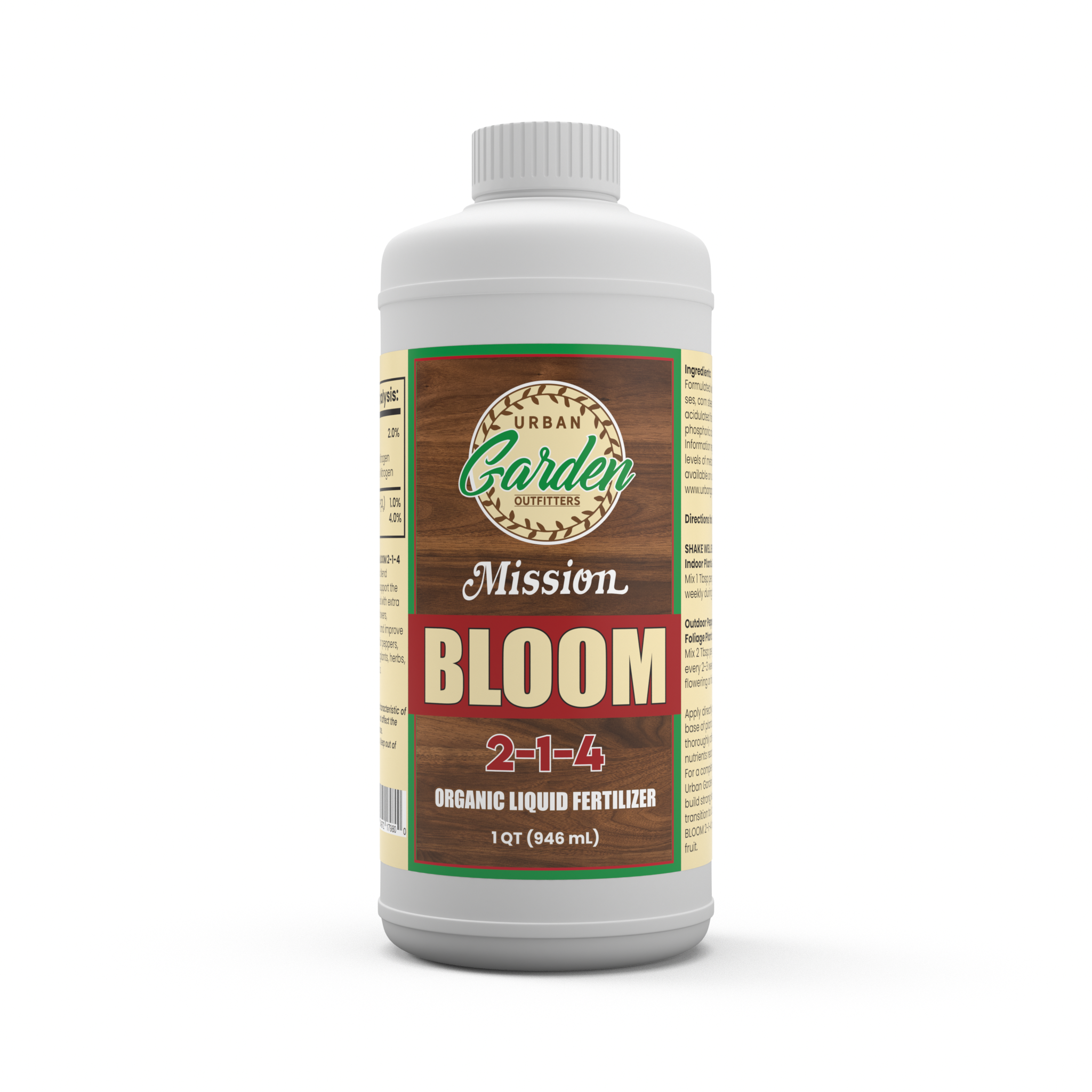 BLOOM 2-1-4 Organic Liquid Fertilizer