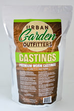 Load image into Gallery viewer, Urban Garden Outfitters Premium Organic Worm Castings-Resealable Bag
